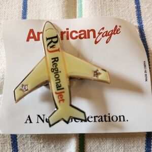 American Eagle promotional pin brooch.